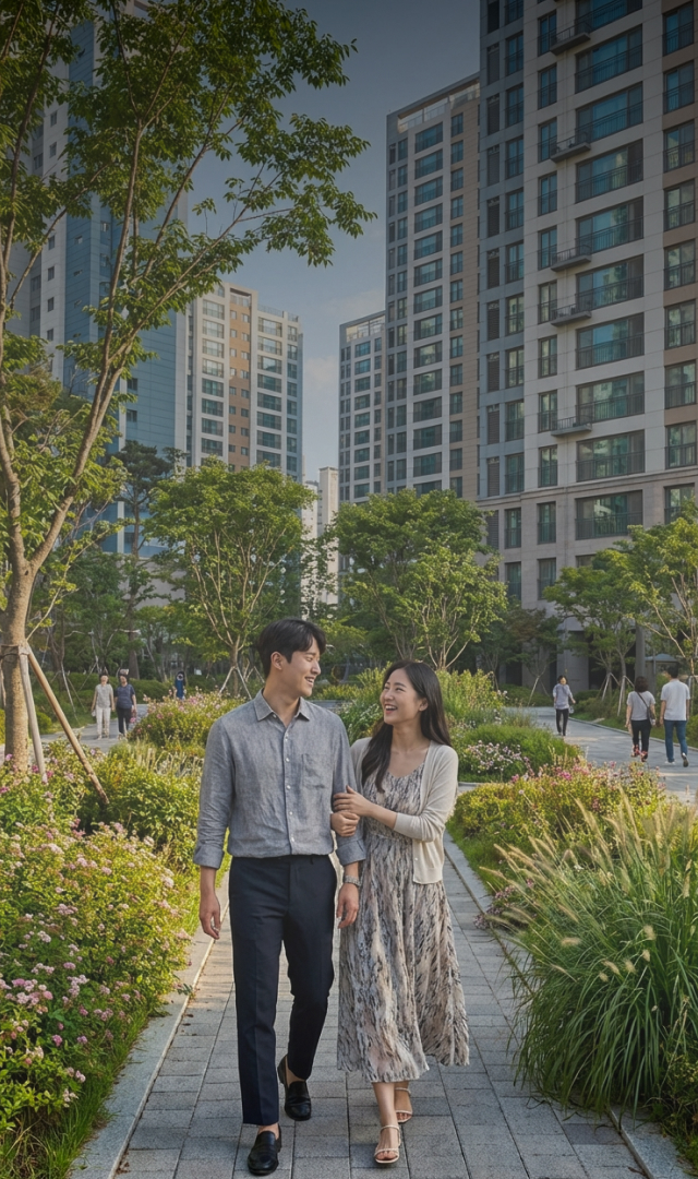 더샵 관저 아르테 슬로건 - 더샵 뿐이거나